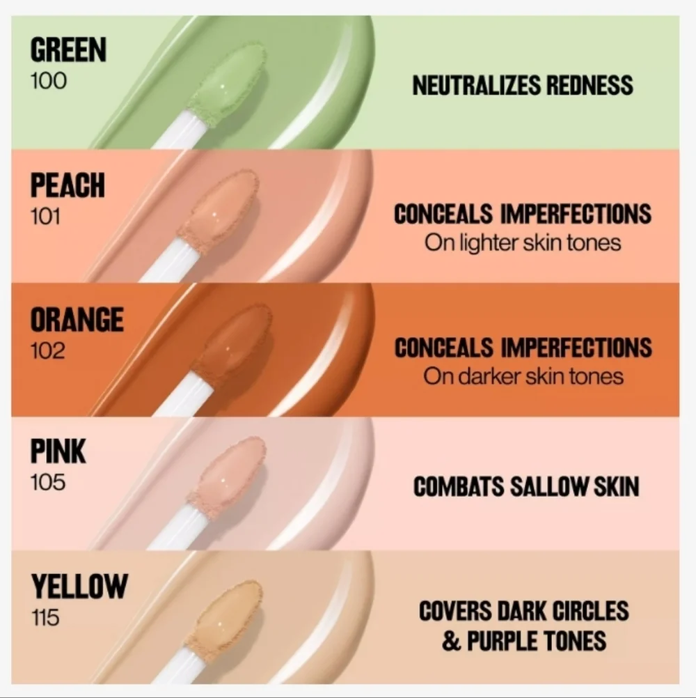 Revlon Glimmer Brightening & Correcting Concealer - Orange